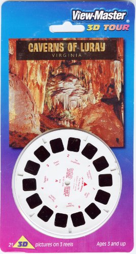 Caverns of Luray Virginia ViewMaster 3 Reel Set - 21 3d Images