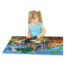 Load image into Gallery viewer, The Learning Journey Puzzle Doubles Glow in the Dark - Wildlife - 100 Piece Glow in the Dark Preschool Puzzle (3 x 2 feet) - Educational Gifts for Boys &amp; Girls Ages 3 and Up
