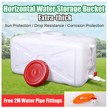 Load image into Gallery viewer, plastic water tank camper Outdoor Water Tank 50L/100L/150L/200L Camping &amp; Hiking Water Storage Water Container Multifunctional Water Tank Cold Water Camping Water Storage Carrier Jug Water Barrel Pure
