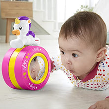 Load image into Gallery viewer, Fisher-Price Crawl Along Musical Unicorn - Develops Gross Motor Skills, Self Discovey and Cause &amp; Effect ~ Great for Tummy Time
