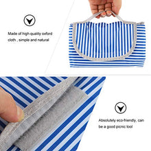Load image into Gallery viewer, NUOBESTY Picnic Blankets Outdoor Rug Picnic Mat Beach Blanket Waterproof Foldable Portable Lightweight for Travel Beach Camping Party Usage Blue
