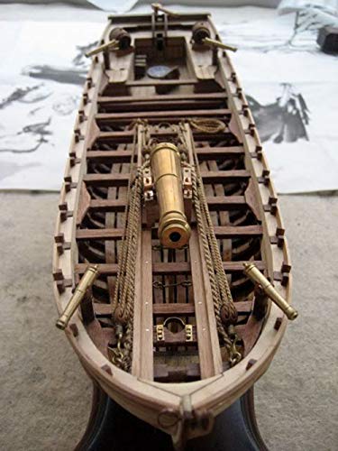 Chalupa 1834 L 14 Inch 360 Mm Wooden Ship Model Kits