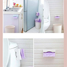 Load image into Gallery viewer, GUAngqi Wall-Mounted Garbage Bag Storage Box Plastic Rubbish Bag Hanging Holder Organizer for Kitchen Bathroom Office
