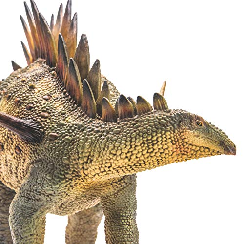 PNSO Tuojiangosaurus Figure Realistic Stegosauridae Dinosaur PVC Collector Toys Animal Educational Model Decoration Gift for Adult