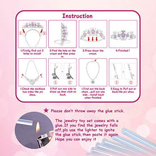 Load image into Gallery viewer, NINAOR 56 Pack Princess Jewelry for Girls Princess Dress Up Accessories Kids Play Jewelry for Girls Included Crown Wand Necklace Bracelet Rings Earrings Great as Princess Party Decorations
