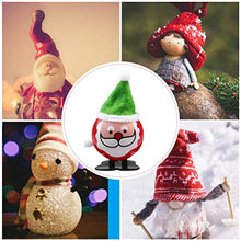 Load image into Gallery viewer, Amosfun 4pcs Christmas Wind Up Toys Xmas Clockwork Toy Santa Green Hat Party Favors Novelty Jumping Toys Stocking Stuffers Random
