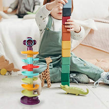 Load image into Gallery viewer, TOYANDONA Ball Drop Toys Spiral Tower Ball Drop and Roll Activity Toy Promote Fine Motor Skills for Kids Toddlers Baby
