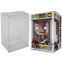 Load image into Gallery viewer, Viturio Plastic Box Protector Cases Compatible With Funko Pop! 10&quot; Inch Vinyl (2 Pack) Clear .50mm Thick
