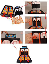 Load image into Gallery viewer, Avtion One or Two Player Desktop Basketball Game Best Classic Arcade Games Basket Ball Shootout Table Top Shooting Fun Activity Toy For Kids Adults Sports Fans - Helps Reduce Stress
