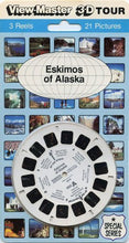 Load image into Gallery viewer, Eskimos of Alaska - Classic ViewMaster 3Reel Set - 21 3D Images
