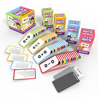 S.T.O.R.M. Math Flash Cards Addition Subtraction Multiplication Division for Parents Teachers | Master Pack with 664 Total Cards | Math Learning Resources and Tools | Math Learning Tools & Games