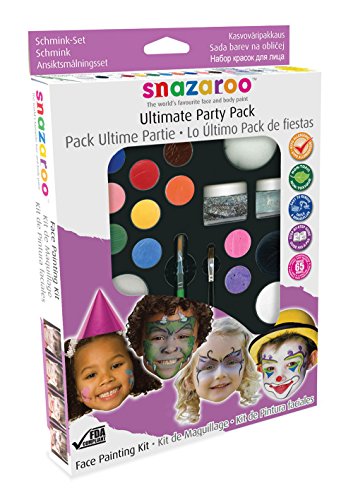 Bristol Novelty Multi Snazaroo Party Makeup Kit Make Up - Boy's - One Size