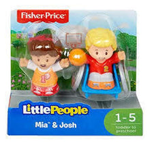 Load image into Gallery viewer, Fisher-Price Little People Josh &amp; Mia Figures
