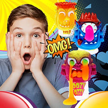 Load image into Gallery viewer, Silly Monster Ooze Head Slime Puking Toys (4 Ooze Monster Assorted) by JA-RU. Squeeze Slime Monster Toy for Kids &amp; Adult, Boys &amp; Girls. Stress Relief Sensory Fidget Toy. Party Favor Putty. 5457-4p
