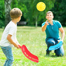 Load image into Gallery viewer, Gerioie Scoop Ball Set, Strong Interactive Catch Game, Durable Throw and Catching Exercise Children&#39;s Rapid Reaction Ability for Enhance Family Interaction
