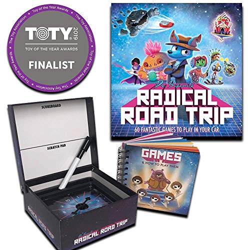 Barry & Jason Games & Entertainment | Dr. Biscuits' Radical Road Trip | 60 Fun Activities for Kids to Play in The Car | Family-Friendly & Entertaining for Long Drives | 2019 Game of The Year Finalist