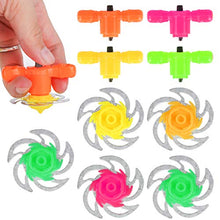 Load image into Gallery viewer, PROLOSO Spinning Tops Set Gyro Gyroscope Launchers Bulk Spinning Toys Party Favors 24 Pcs
