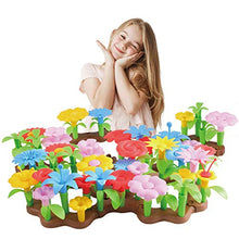 Load image into Gallery viewer, BFUNTOYS 81Pcs Flower Garden Building Toys for Girls 3 4 Year Old, Indoor Stacking Game Pretend Playset for Toddler, Educational Preschool Activities STEM Toy Gardening Gifts for Kids and Children
