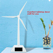 Load image into Gallery viewer, Solar Powered Wind Mill, Home Decor Kids Toy, Desktop Gadget Toy Store for Home Kitchen Bar Garden School
