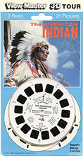 Load image into Gallery viewer, The American Indian - Classic Viewmaster - 21 3D Images - 3 reels on card NEW
