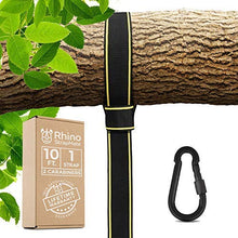 Load image into Gallery viewer, Tree Swing Strap Hanging Kit - 10ft Strap, Holds 2800 lbs (SGS Certified), Fast &amp; Easy Way to Hang Any Swing

