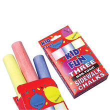 Load image into Gallery viewer, US Toy Company 7978 Sidewalk Chalk-3-Bx - Pack of 12
