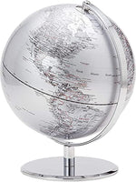 World Globe, Desktop Globe Metal Base is Suitable for Home Office Classroom Living Room Mantle Center Piece Decoration