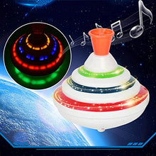 Load image into Gallery viewer, Amorr Light Up Spinning Top Toy for Kids Spinning Top with Sound Music and Lights Spinning Toy Birthday Gift for Boy and Girl
