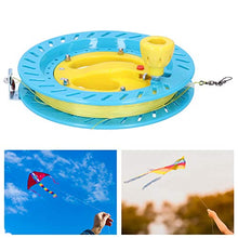 Load image into Gallery viewer, VGEBY ABS Plastic Kite Rope 20cm Wheel with 200m Line Outdoor Reel Handle Wheel Flight Tools One Button Lock for Kids(Blue) Children&#39;s Outdoor Entertainment Supplies
