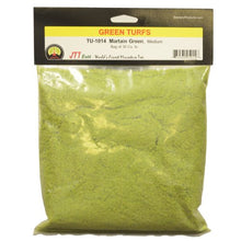 Load image into Gallery viewer, JTT Scenery Products Green Turf, Martian Green, Medium/30 Cubic Inch

