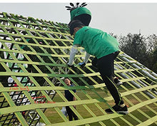 Load image into Gallery viewer, XHP Climbing Cargo Net for Children and Adult Indoor Outdoor Ribbon Netting, Obstacle Courses for Kids,Jungle Gyms Climbing Nets Backyard &amp; Playground Equipment
