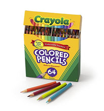 Load image into Gallery viewer, Crayola Mini Colored Pencils in Assorted Colors, Coloring Supplies for Kids, 64ct
