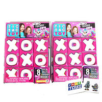 Tic Tac Toy XOXO Friends Surprise Pack Series 1 (Set of 2 Random Surprise Pack Sets) and 2 GosuToys Stickers