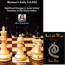 Load image into Gallery viewer, Roman&#39;s Labs Chess Vol. 112: Critical Positions in The Nimzo-Indian Chess Opening DVD
