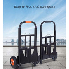Load image into Gallery viewer, Zxb-shop-shopping carts Folding Portable Trolley Home Large Pull Cargo Vehicle Heavy Trolley (Color : B-1)
