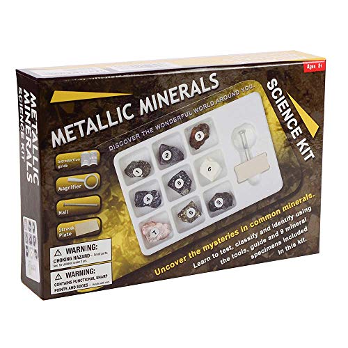Metallic Minerals Science Kit