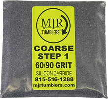 Load image into Gallery viewer, MJR Tumblers Refill Grit Kit for 4 LB Rock Tumblers Silicon Carbide Aluminum Oxide Media Polish
