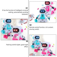 Load image into Gallery viewer, TOYANDONA Walking Dancing Robot Toys Singing Robot with Musical and Colorful Flashing Lights for Toddler Pink
