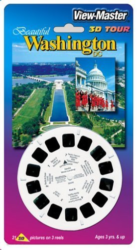 View-Master 3D 3-Reel Card Washington DC Set #2