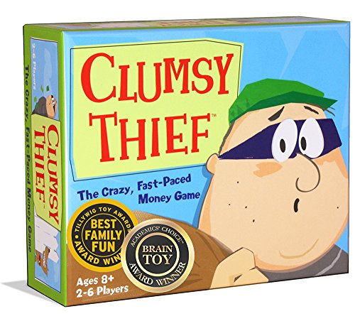 Melon Rind Clumsy Thief Money Game - Adding to 100 Card Game for Kids (Ages 8 and up)