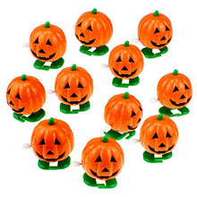 Load image into Gallery viewer, Amosfun 10 Pcs Halloween Toys Wind-up Toy Clockwork Waking Smile Face Pumpkins Toy Holiday Halloween Party Favor Halloween Decoration
