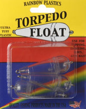 Load image into Gallery viewer, Rainbow Plastics Torpedo Bubble Sz 1/4Oz Clr 3P Fishing Products
