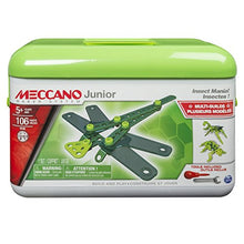 Load image into Gallery viewer, Meccano-Erector Junior Toolbox, Insect Mania, 4 Model Building Kit
