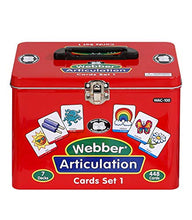 Load image into Gallery viewer, Super Duper Publications Set of 7 Webber Articulation Card Decks (Combo Set 1) Educational Learning Resource for Children
