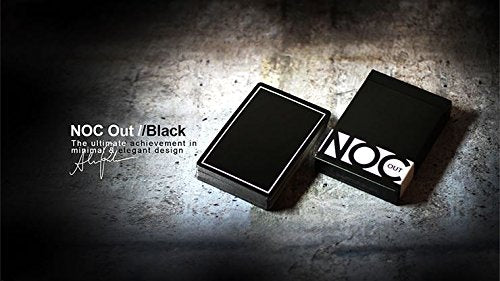 Murphy's Magic Supplies, Inc. NOC Out: Black Playing Cards | Poker Deck | Collectable