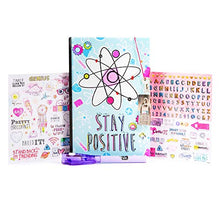 Load image into Gallery viewer, Project MC2 Light Up Diary with Invisible Ink by Horizon Group USA, Keep Your Secret Diary, Journal Safe Under Lock &amp; Key, Write using Invisible Ink, Decorate with Stickers &amp; More
