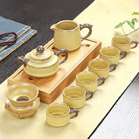 N/A N/A 10 Retro Teapot Set of Creative Business Gifts Soil Tao Gongfu Tea ( Color : Dragon Pot )