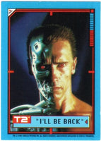 1991 Topps T2: Terminator 2 Trading Card Stickers Complete Set