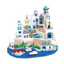 Load image into Gallery viewer, Leji Greece Aegean Sea Building Blocks Set (5810Pcs) City Architecture Model Educational Toys Micro Bricks for Kids Adults, 808
