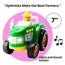 Load image into Gallery viewer, Boley Green Farm Tractor - Farm Toy for Kids, Children, Toddlers - Educational Lights and Sounds Toddler Vehicle - Perfect for Hours of Pretend Play! Great Stocking Stuffer!
